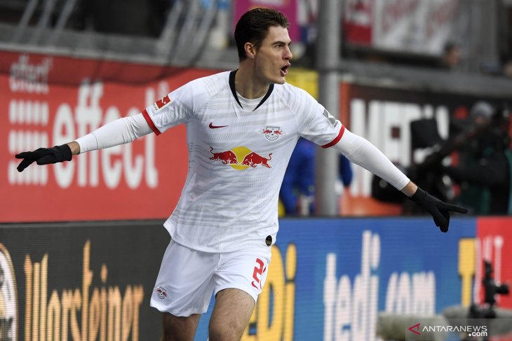 Liga Jerman, Leipzig raih kemenangan keempat beruntun untuk puncaki klasemen