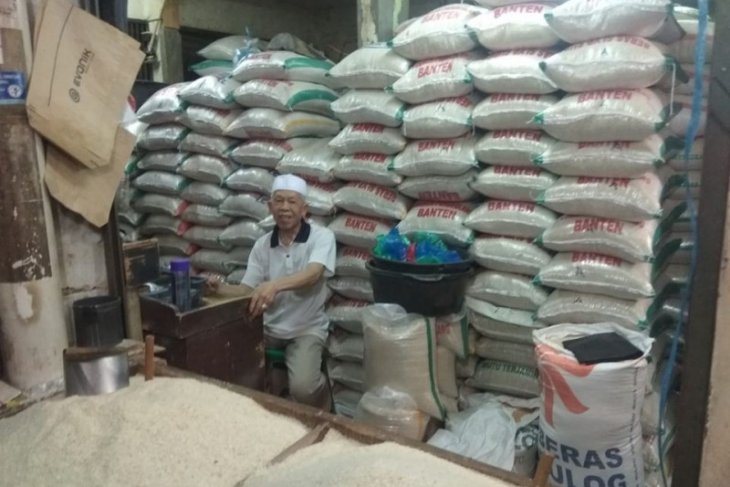 Harga beras di Lebak stabil dan pasokan beras melimpah