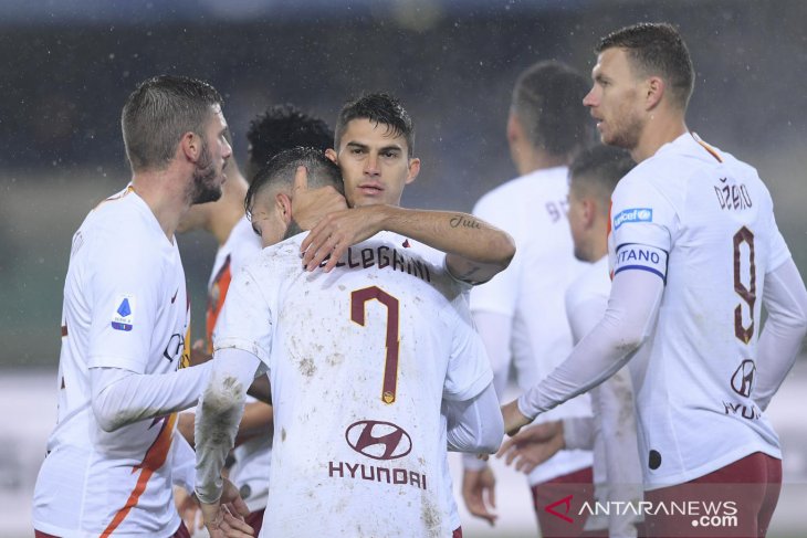 Liga Italia, Roma masuk empat besar klasemen setelah taklukkan Verona