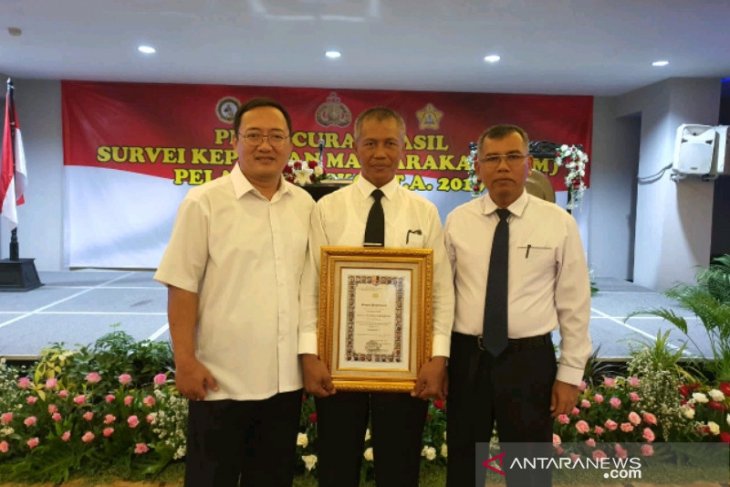 Polres Padangsidimpuan juara 3 survei kepuasan masyarakat Baintelkam Polri