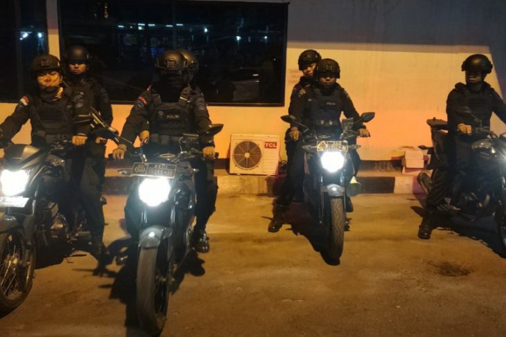 Ciptakan suasan kondusif, Satbrimob Polda Banten gelar patroli pascapilkades serentak