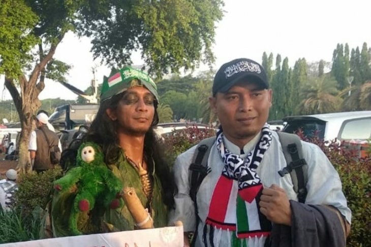 Reuni 212 turut dihadiri Presiden Perdamaian dan Si Buta dari Gua Hantu