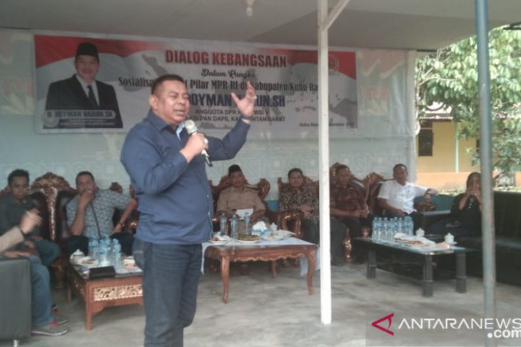 Boyman Harun ajak warga Kubu Raya pertahankan ideologi Pancasila