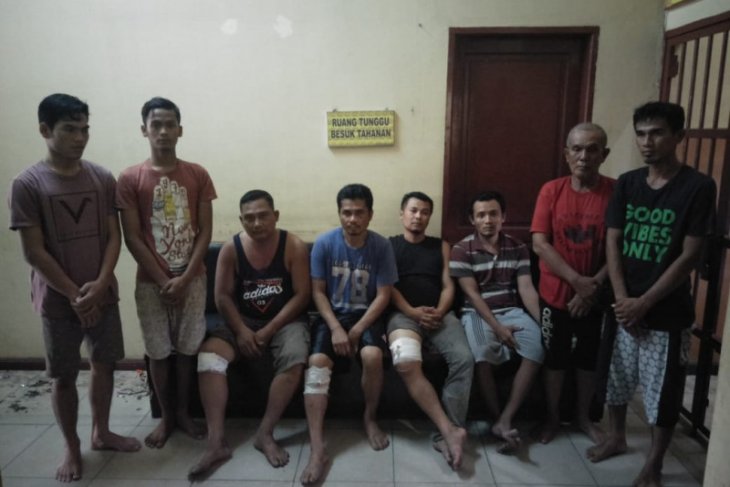 Polisi Langkat tembak empat pelaku pencurian dengan kekerasan