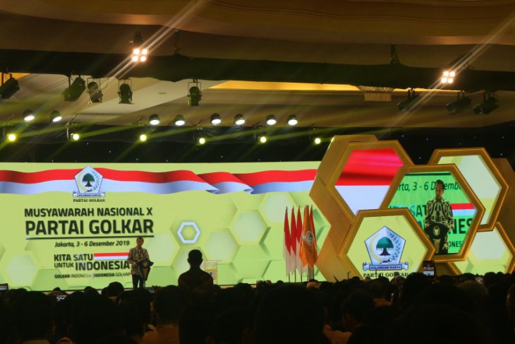 Jokowi apresiasi kesejukan dalam Munas Golkar