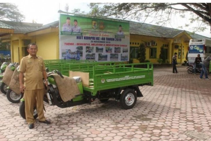 Serdang Bedagai dapat bantuan motor pengangkut sampah dari KLHK