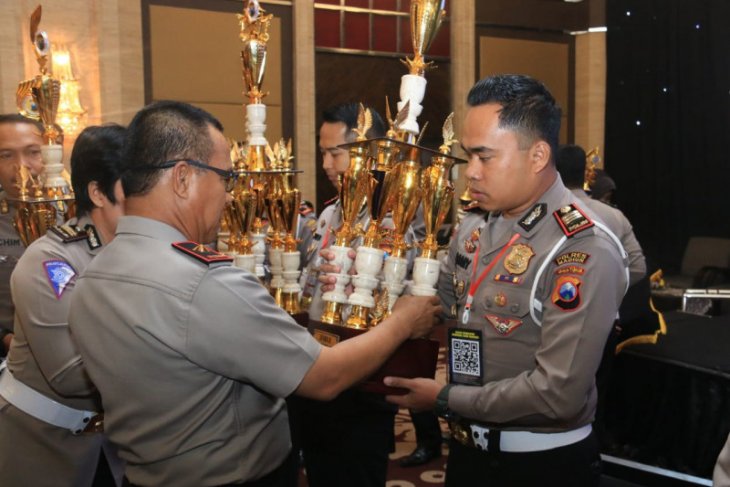 Polres Madiun peringkat kedua lomba Kawasan Tertib Lalu lintas Jatim