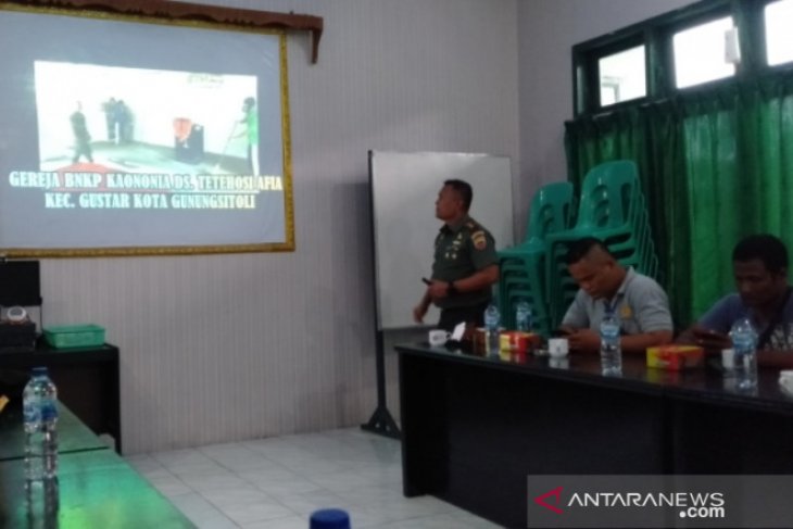 Dandim paparkan capaian program sosial di Kepulauan Nias