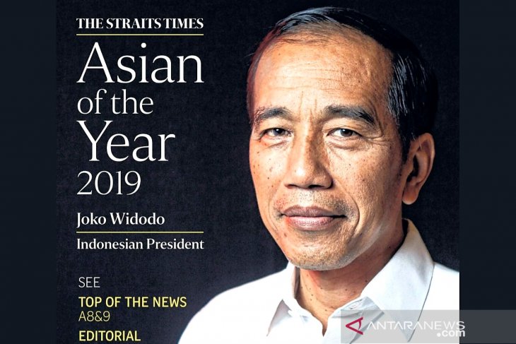 Jokowi : penobatan Asian of The Year dipersembahkan untuk rakyat Indonesia