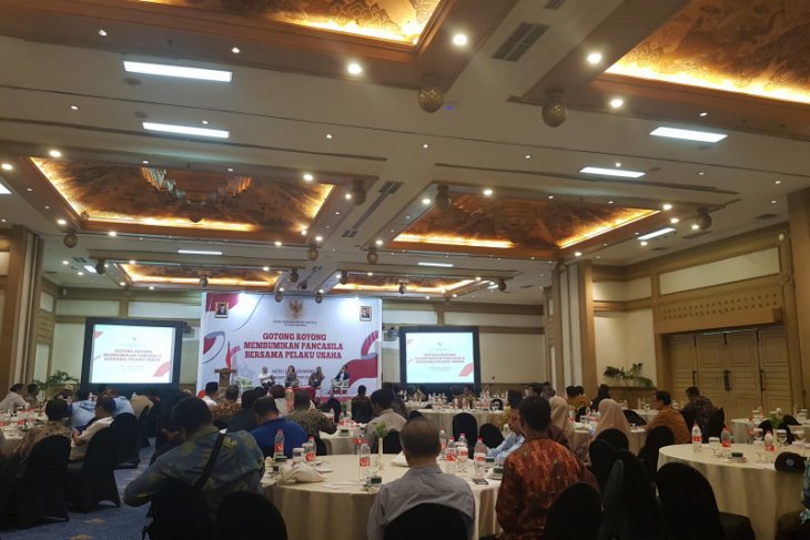 Lapak Pancasila dikenalkan kepada pelaku usaha Bekasi