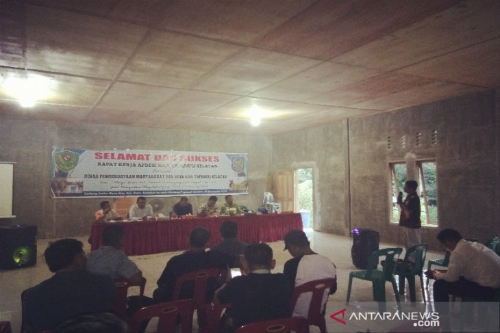 Apdesi Tapanuli Selatan laksanakan rapat kerja