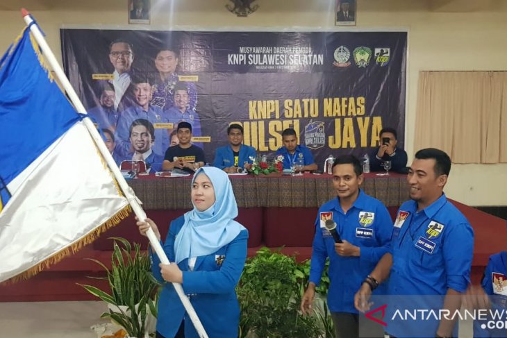 Kanita Kahfi terpilih sebagai Ketua KNPI Sulsel