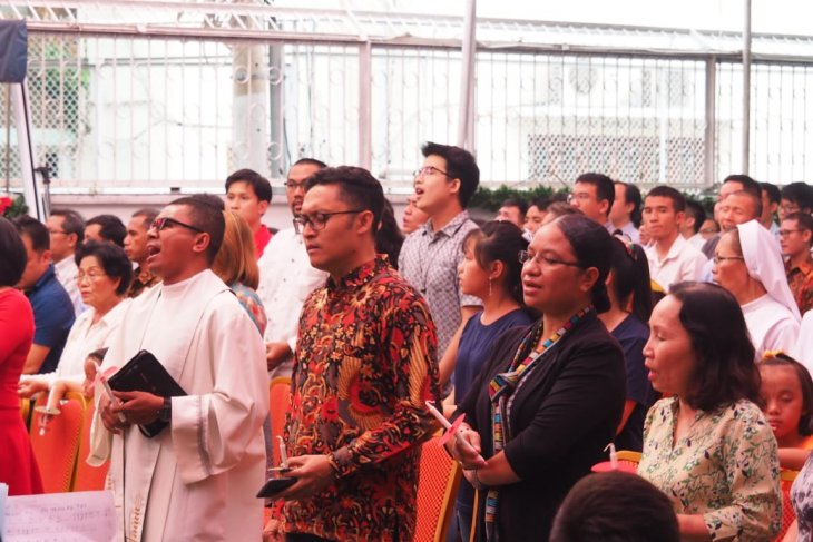Warga Indonesia di Vietnam merayakan Natal di KJRI Ho Chi Minh City