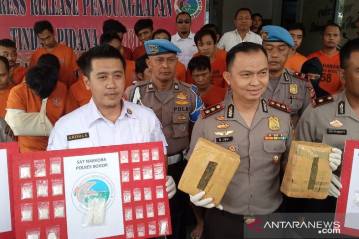 Polres Bogor akan sisir narkoba di tempat hiburan saat malam tahun baru