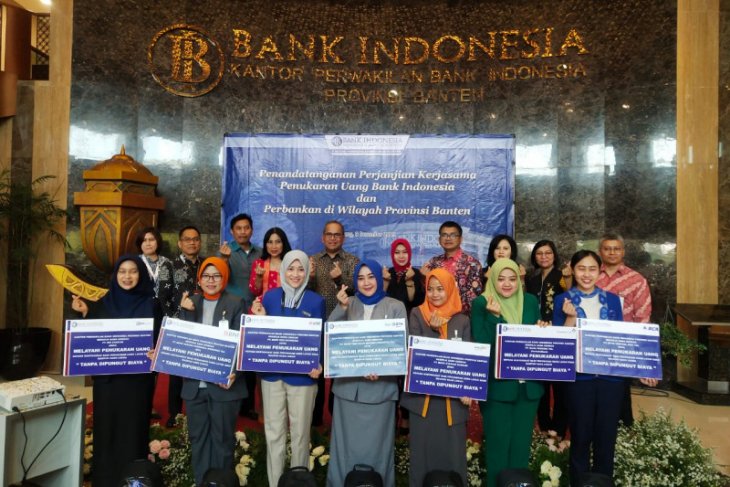 BI Banten teken kerjasama dengan 7 bank berkaitan penukaran uang