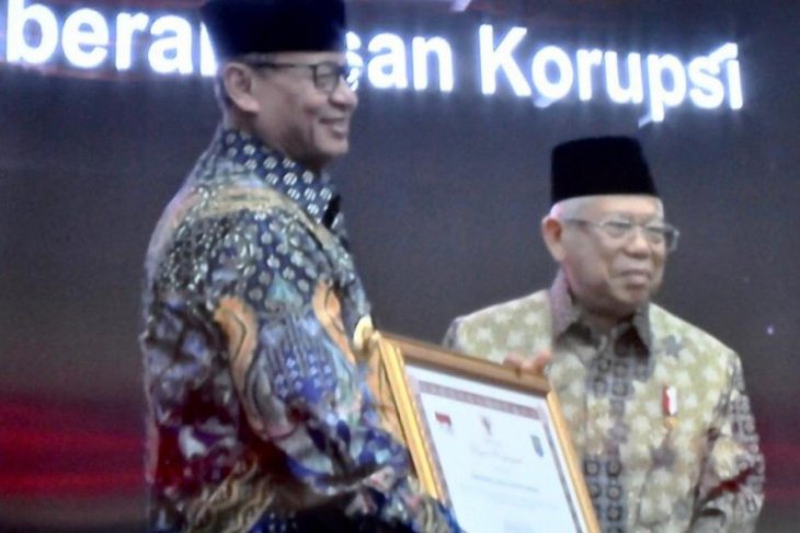 Prov Banten raih penghargaan capaian implementasi pencegahan korupsi