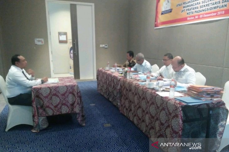 Tujuh calon Sekda Padangsidimpuan lolos tes wawancara