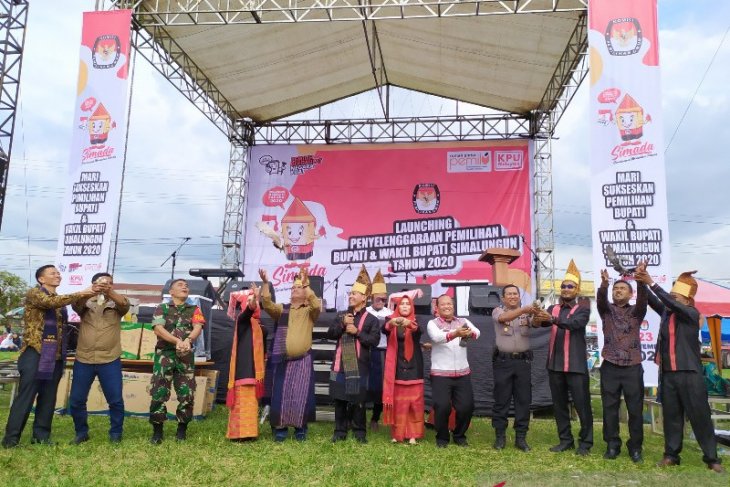 KPU Simalungun luncurkan penyelenggaraan Pilkada 2020
