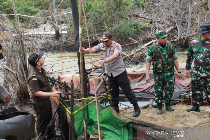 Satgas ungkap modus penambangan liar yang mencoba kelabui petugas