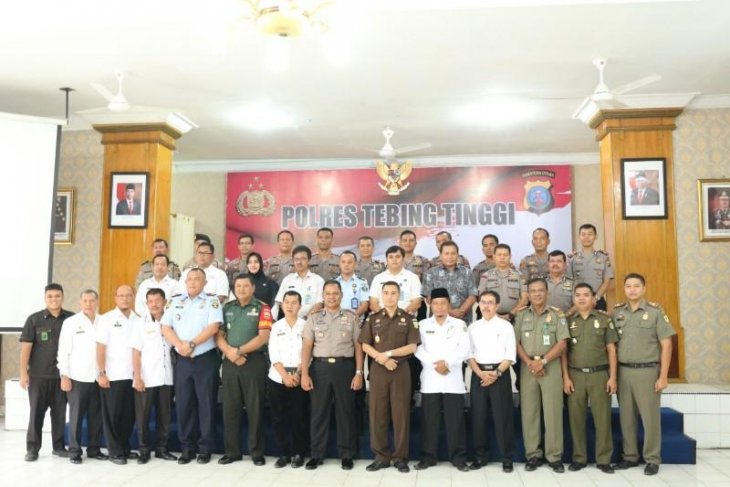 Polres Tebing Tinggi silaturahmi bersama Forkopimda Tebing Tinggi dan Sergai