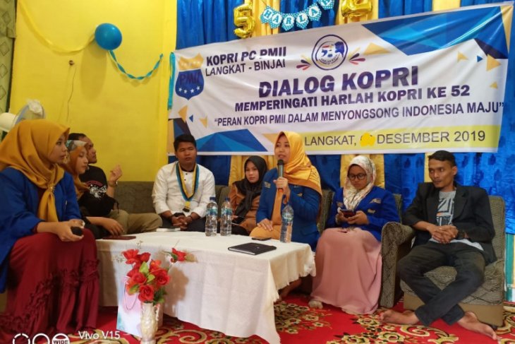 Kopri PMII Langkat-Binjai teruslah berproses