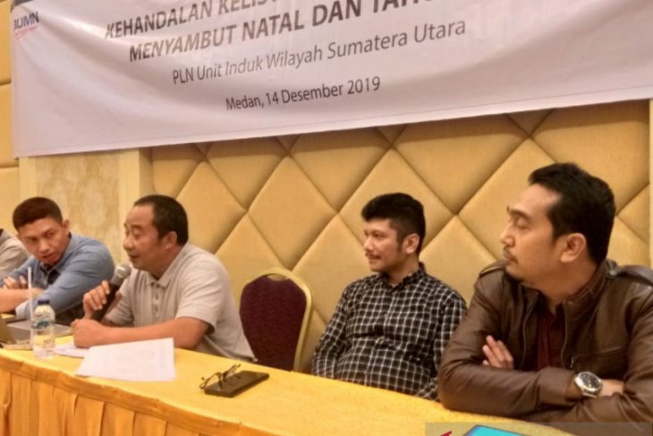 PLN Sumut: Arus listrik persiapan Natal tetap lancar