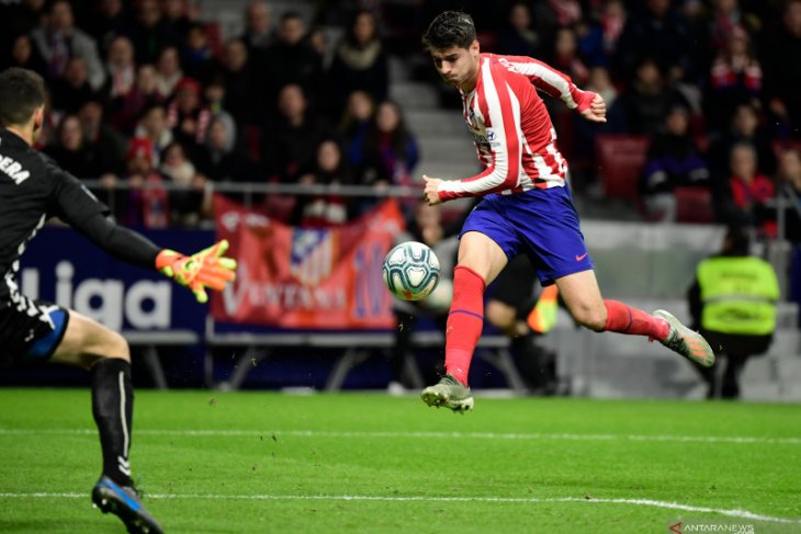 Liga Spanyol: Morata dan Saul antar Atletico ke peringkat keempat