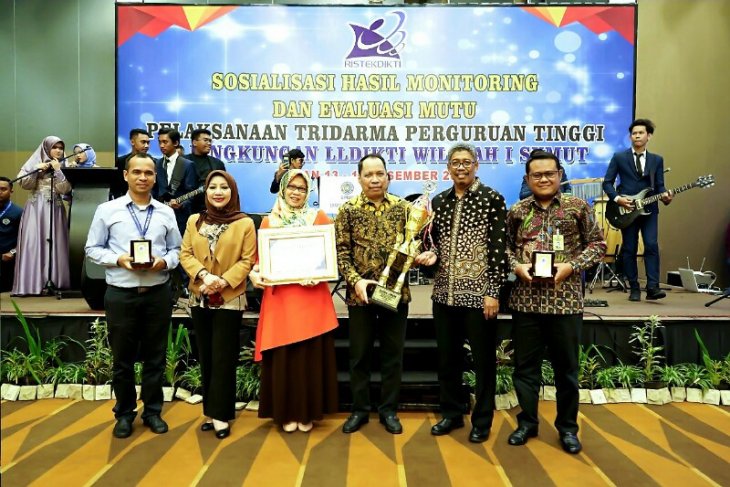 UMSU juara umum Monev Mutu LLDikti Sumut