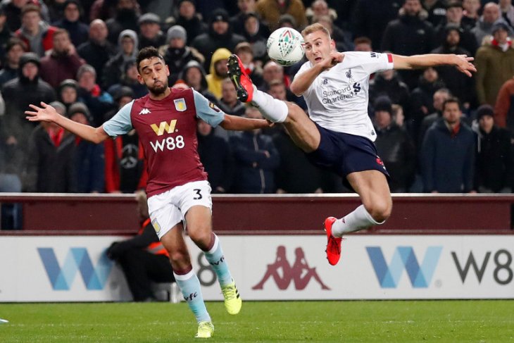 Piala Liga, Aston Villa kalahkan Liverpool