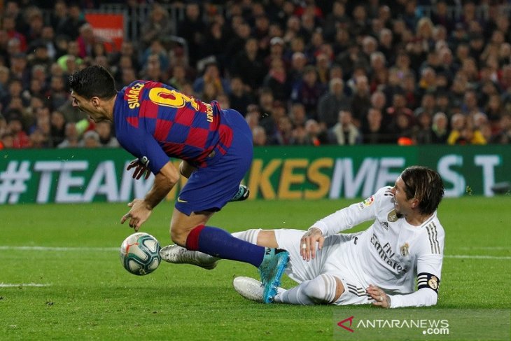 Liga Spanyol, Real Madrid agresif tapi El Clasico berakhir dengan skor kaca mata