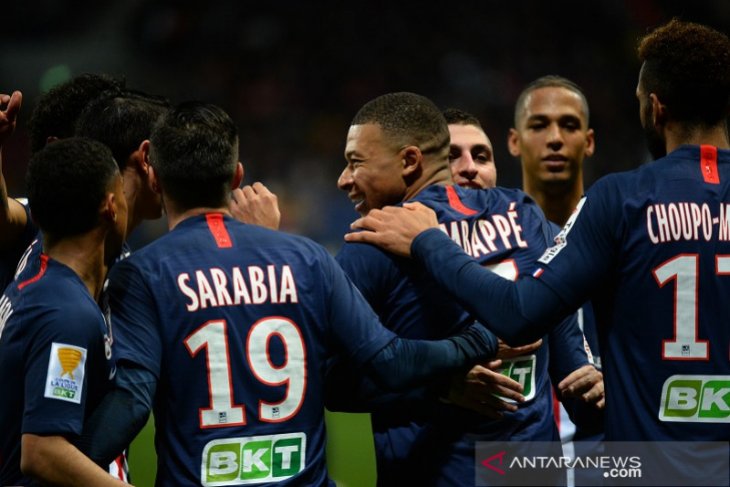 Piala Liga Prancis, PSG, Lyon dan juara bertahan melaju ke perempat final