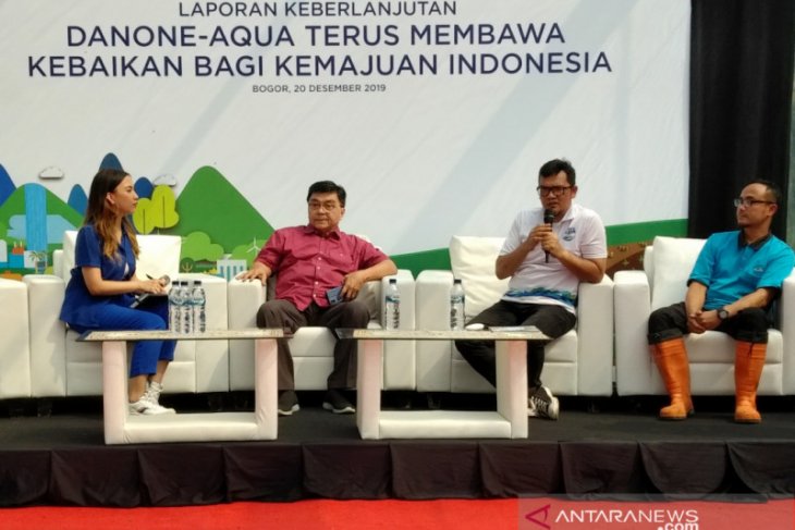 Danone-Aqua turut berkontribusi kurangi sampah plastik dengan daur ulang