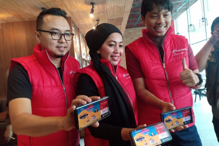 Transasi musik digital Telkomsel tumbuh 60 persen di Sumsel