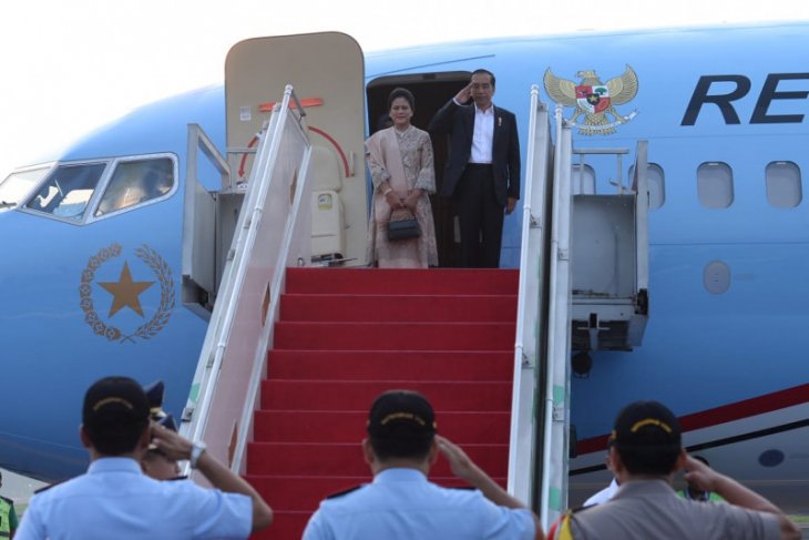 President Jokowi departs for East Java to visit petrochemical plant