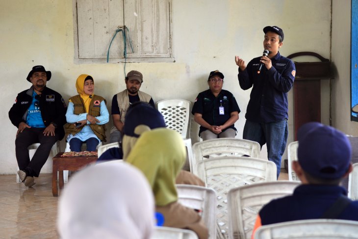 BPBD Maluku berikan terapi psikososial kepada warga di Pulau Haruku