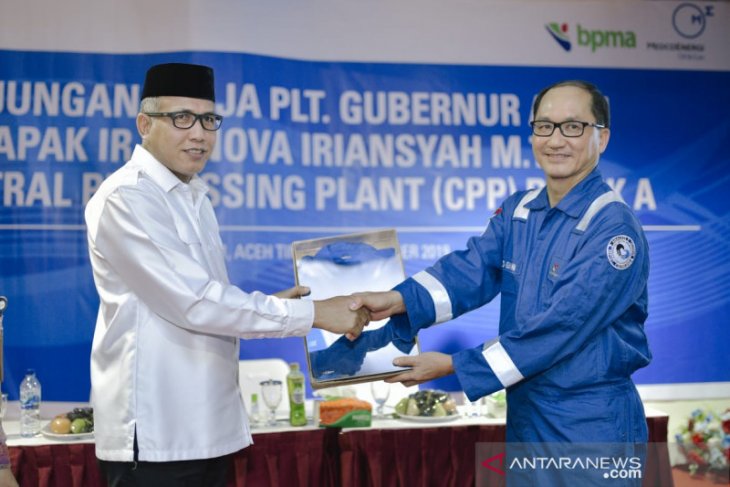Plt Gubernur Aceh kunjungi CPP Medco E&P di Aceh Timur