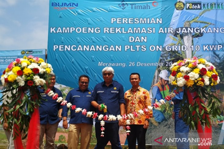 Kementerian ESDM canangkan PLTS di Kampoeng Reklamasi PT Timah