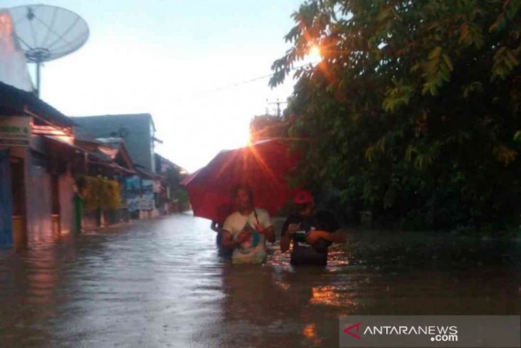 Kota Bekasi dilanda banjir pada awal 2020