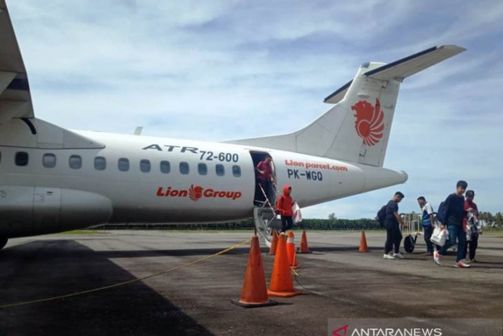 Jumlah penumpang pesawat udara ke Meulaboh sepi saat tahun baru