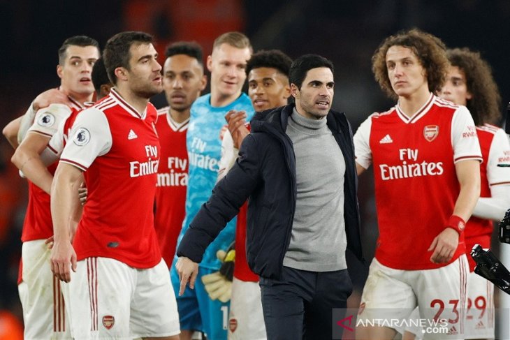 Arsenal akhirnya menang usai bekuk Manchester United 2-0