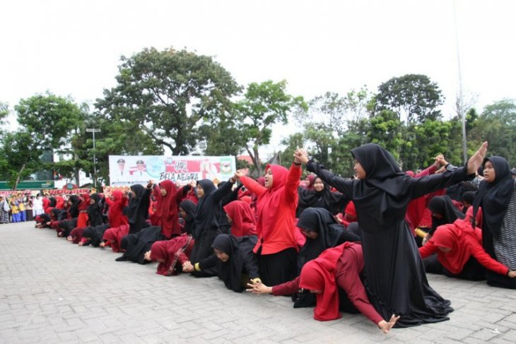 Tarian budaya meriahkan peringatan Hari Amal Bhakti di Pematangsiantar