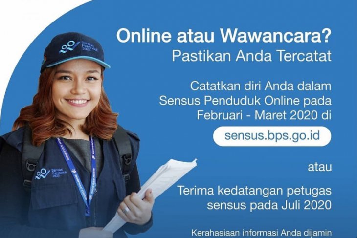 BPS Banten gencarkan sosialisasi sensus penduduk 2020 melalui online