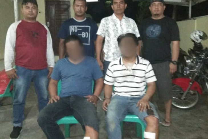 Polisi tangkap tiga tersangka penyalahgunaan narkoba di Parapat, dua ditembak