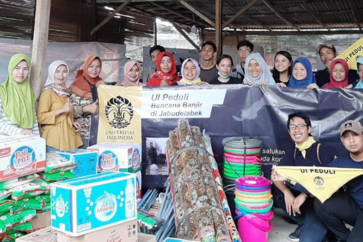 UI Peduli kerahkan 24 relawan bantu korban banjir Jabodetabek