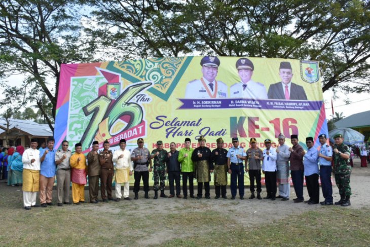 Dandim 0204/DS hadiri HUT Pemkab Sergai ke-16