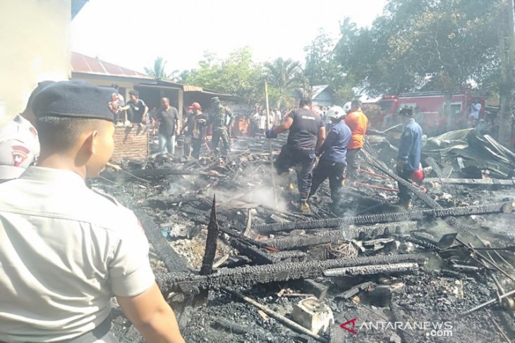 Lima rumah di Aceh Besar terbakar