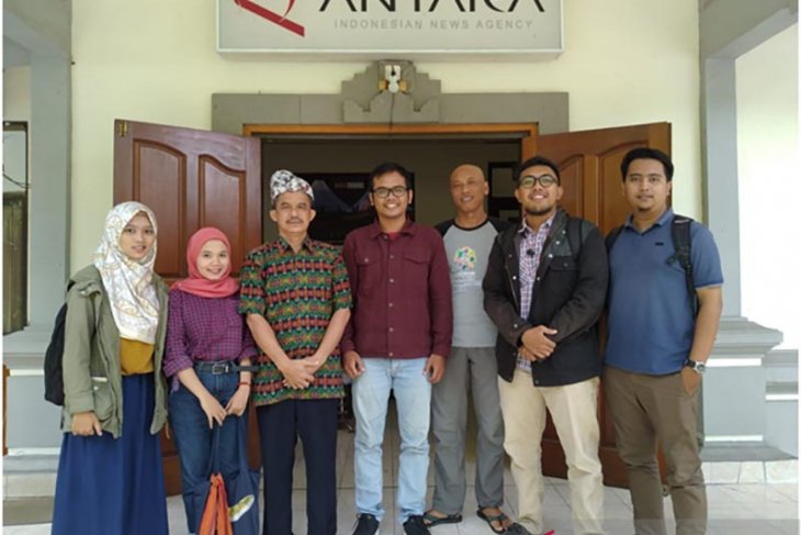 Awak media EraMadani.com kunjungi ANTARA Bali