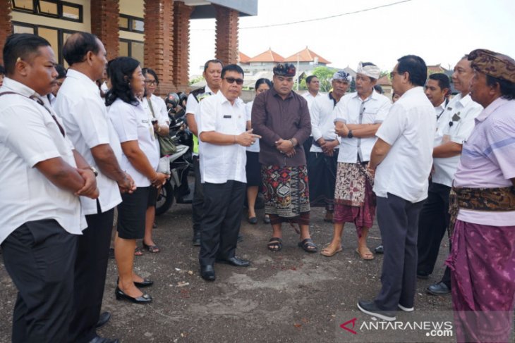 Pembangunan gedung SMPN 13 Denpasar rampung