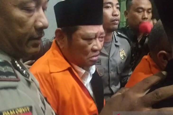 Bupati Sidoarjo Saiful Ilah ditahan di Rutan KPK