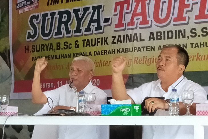 Pasangan Surya-Taufik lakukan penguatan hadapi Pilkada 2020